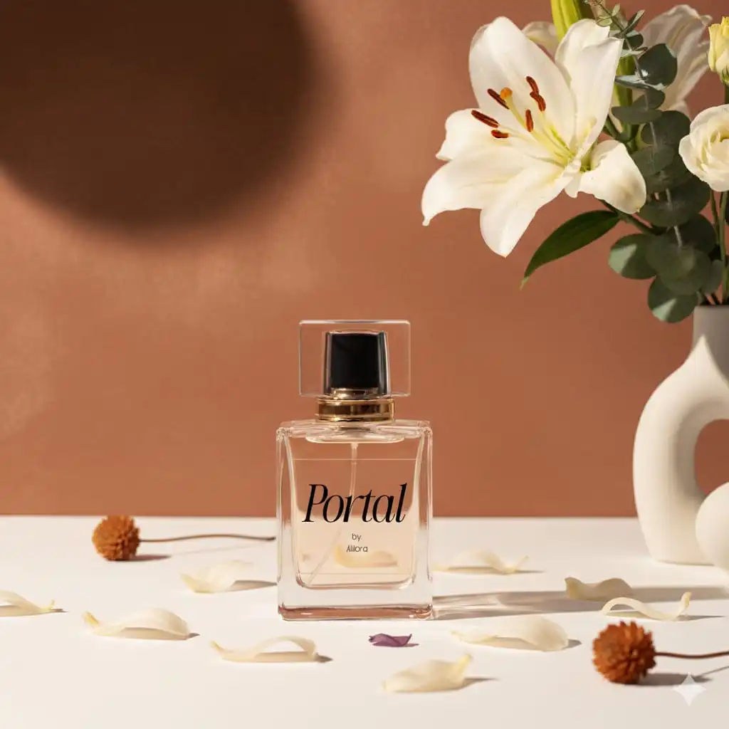 Aliora perfume bottle